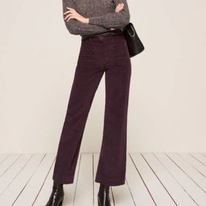 NWT Reformation Waldorf Pants